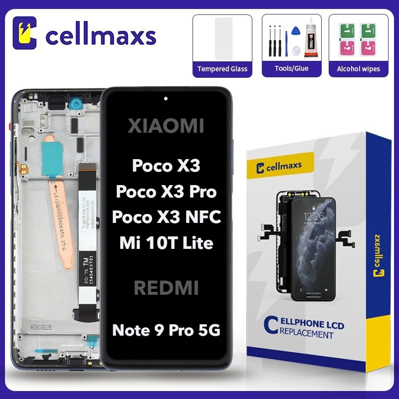 สําหรับ XIAOMI REDMI Poco X3 Pro NFC Mi 10T Lite หมายเหตุ 9 Pro 5G M2102J20SG M2102J20SI M2007J20CG 