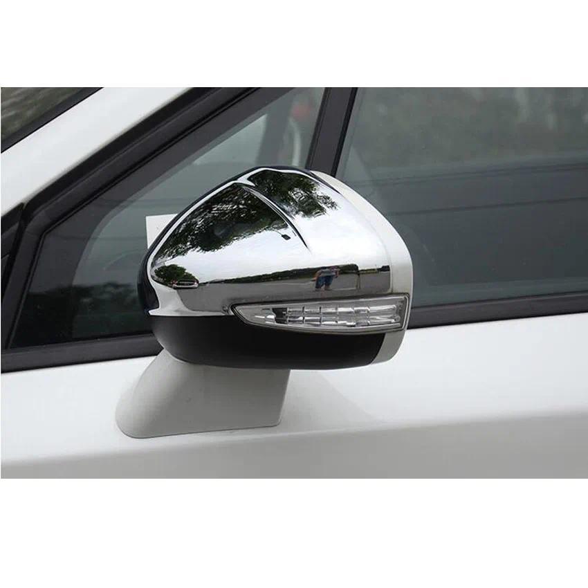 Fit สําหรับ Peugeot 3008 GT 3008GT 2016 2017 2018 รถภายนอกด้านหลังดูกระจกฝาครอบ Trim จัดแต่งทรงผม Au