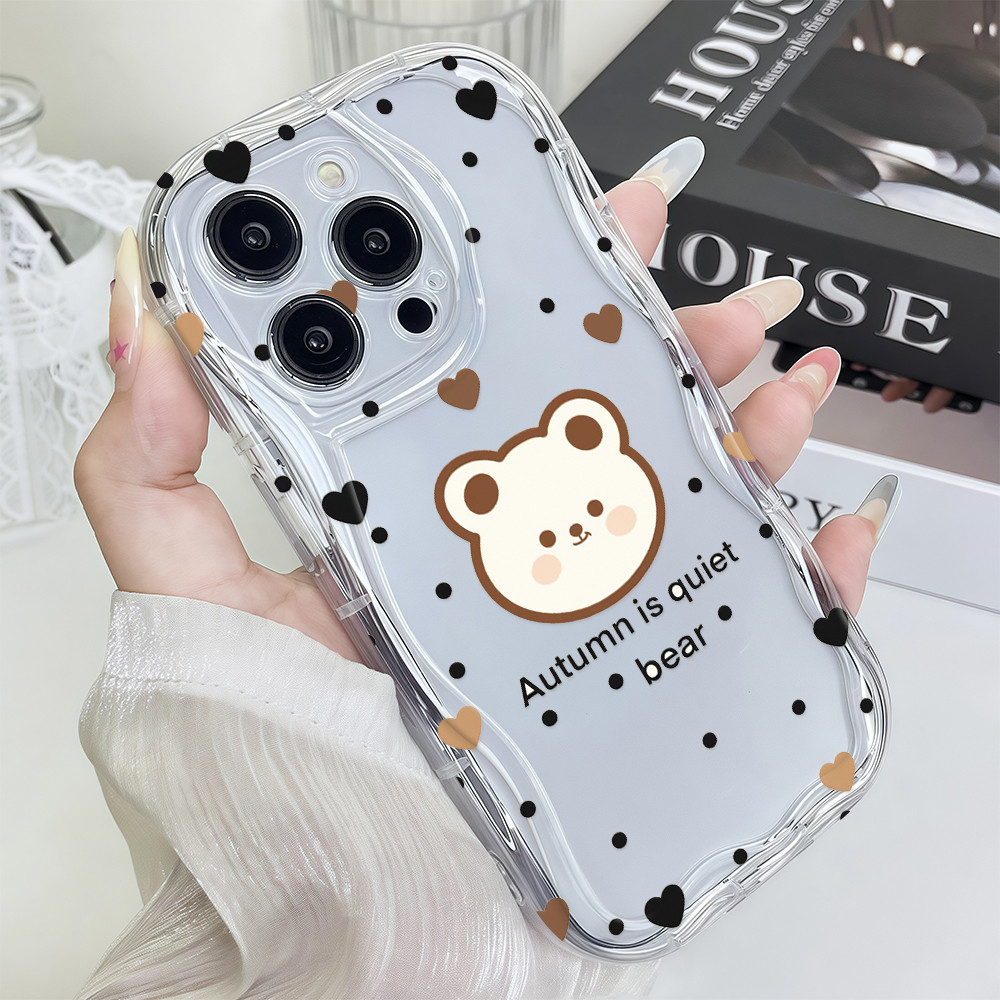 CODที่ไทย เคสโทรศัพท์ น่ารัก การ์ตูน เคสสีสันใสครีม For IPhone17 16 15 Pro Max 14 13 12 11 XR XS 7 8 plus SE2 NYK107 - รูปที่ 2