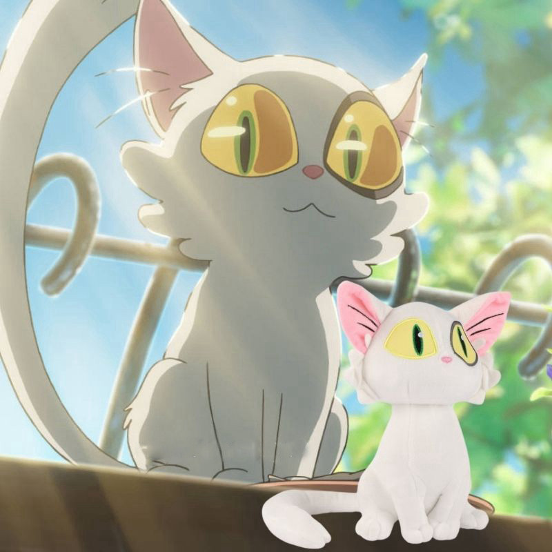 Makoto Shinkai Suzuya Journey < Suzuya ในครัวเรือน > สินค้าภาพยนตร์ Minister Cat Chair ตุ๊กตาตุ๊กตา