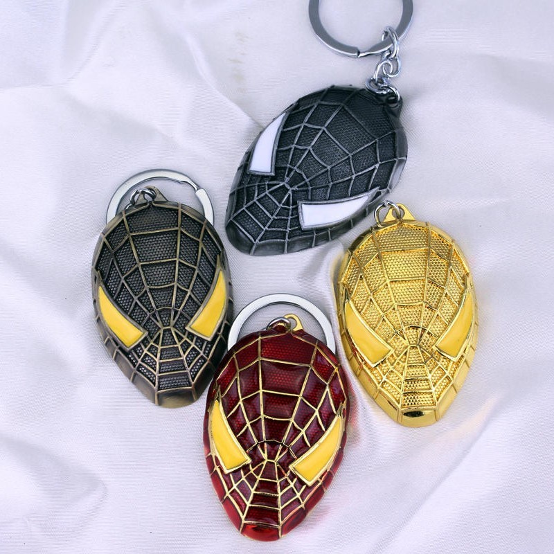 Marvel Permeter Spider-Man Mask พวงกุญแจ Avengers Spider-Man Mask พวงกุญแจ Avengers huabulaiai1.my20