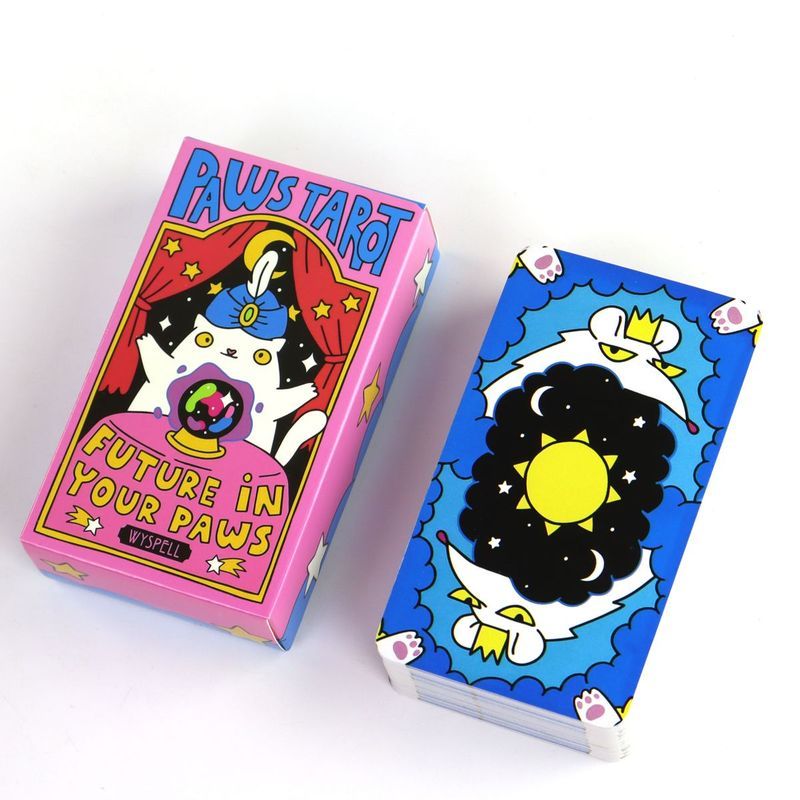 การ์ด Mantra Cat Tower WyspellCatTarrot WyspellCatTarot Paw Tower Your Future