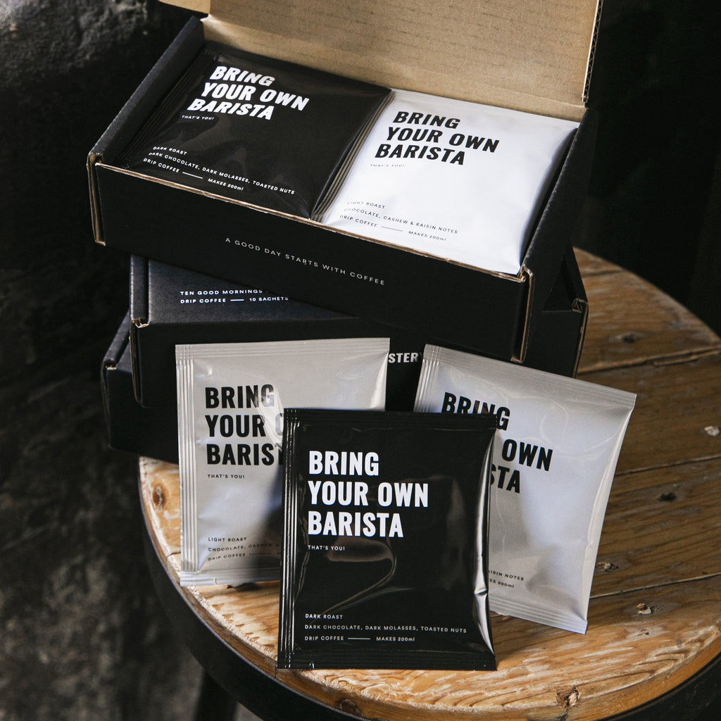 กาแฟดริปแบบซอง 10 ซอง | คั่วอ่อน / คั่วเข้ม | Drip Coffee