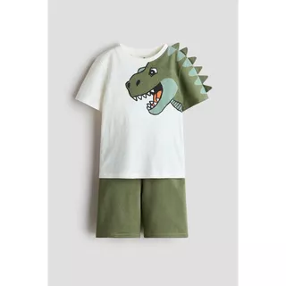 H&M(เอชแอนด์เอ็ม) ชุด 2 ชิ้นตกแต่งแอปพลิเค้ เด็กชาย 1347435_1