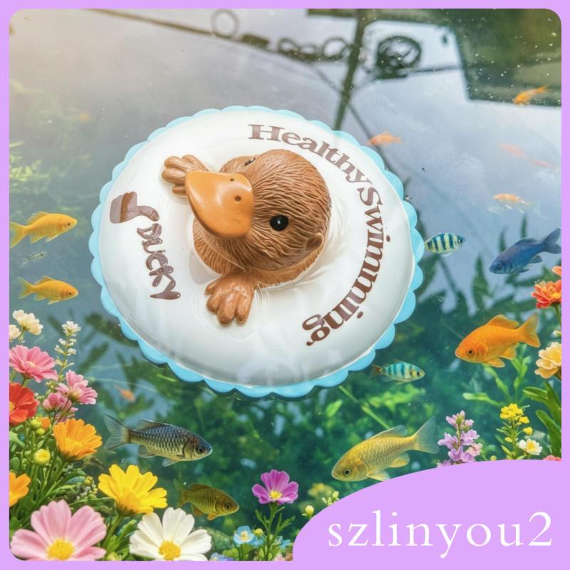 [szlinyou2] Buoyant Duck-Billed เครื่องประดับน่ารัก Buoyant Pond ตกแต่งน้ําหนักเบาสําหรับนักงานอดิเร