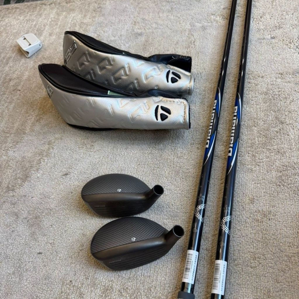 ชุดคอมโบกอล์ฟทางไกลที่มีความรุนแรงสูง, 2026 TaylorMade Qi35 Max Lite Mens Driver & Hybrid Rescue Woo