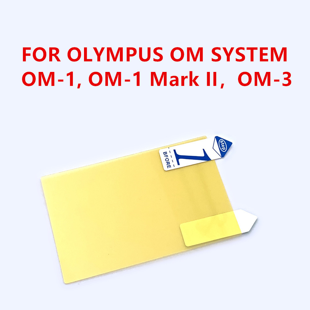 ฟิล์มกันรอยหน้าจอ LCD 2 ชิ้น Anti-Glare Soft Film เหมาะสําหรับ Olympus OM SYSTEM OM-3 OM-1 OM-1 Mark