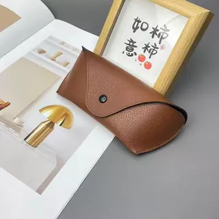 กล่องใส่แว่น กระเป๋าใส่แว่นตา กล่องแว่นตาหนัง RB Style เคสใส่ตา กระเป๋าหนัง คู่มือ ผ้าเช็ด พร้อมส่งจากไทย
