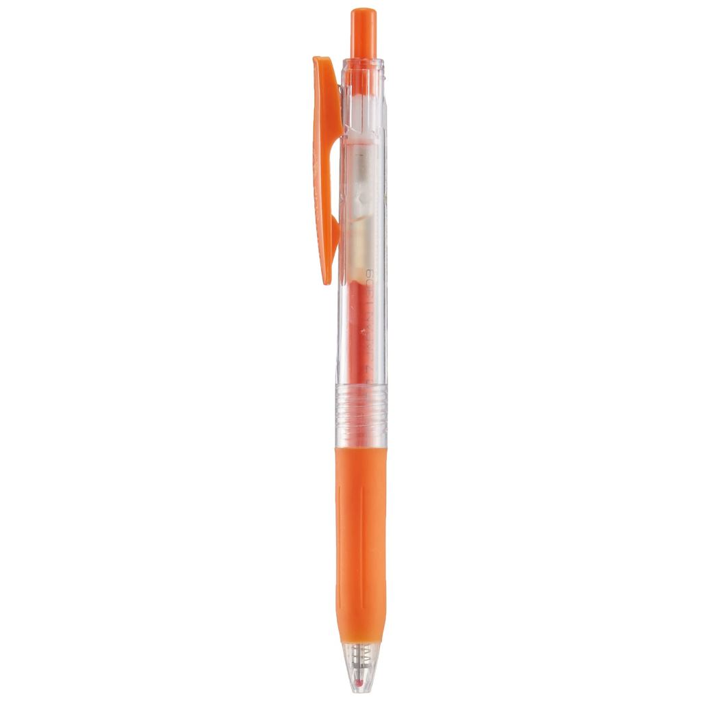 Zebra Gel Ballpoint Pen Sarasa Clip 0.7mm Red Orange