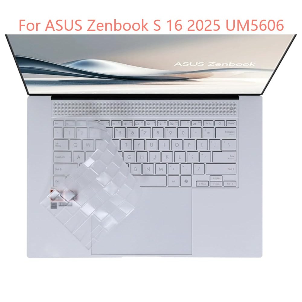 สําหรับ ASUS Zenbook S16 S 16 2025 UM5606 UM5606W UM5606WA UX5606 SA UX5606SA UX5606S 16 นิ้วซิลิโคน