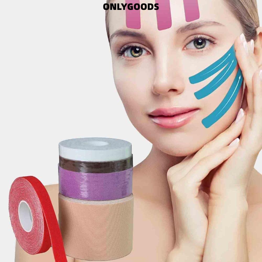 เฉพาะGOODS Face Toning Belts, Toning Anti-Wrinkle Japanese Face Tape, Firming Tightening Skin Face L