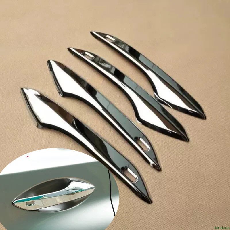 Chrome รถประตูสติกเกอร์จัดแต่งทรงผมอุปกรณ์เสริมสําหรับ Lexus RX NX RX350 RX450h RX200t NX200t NX300 