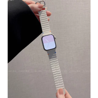 for Redmi Watch 6 5 Redmi 4 5 Active 5 Lite เย็บสายซิลิโคนทางทะเลพร้อมสายรัดข้อมือเคสใส PC ส่วนบุคคล for Smartwatch strap