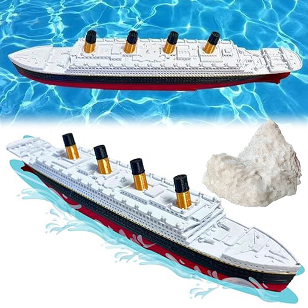 Sinking Titanic Breaking In Half Model การออกแบบทําลายที่ถอดออกได้ที่สมจริง สื่อการสอนห้องเรียนประวั