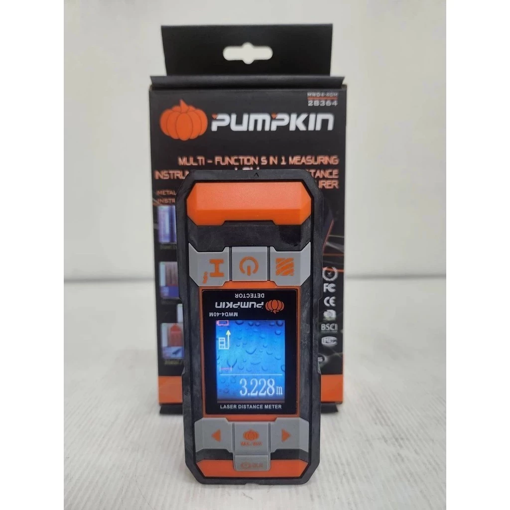PUMPKIN เครื่องสแกนผนังและวัดระยะเลเซอร์ 40 เมตร รุ่น 28364 / MWD4-40M thumbnail 6