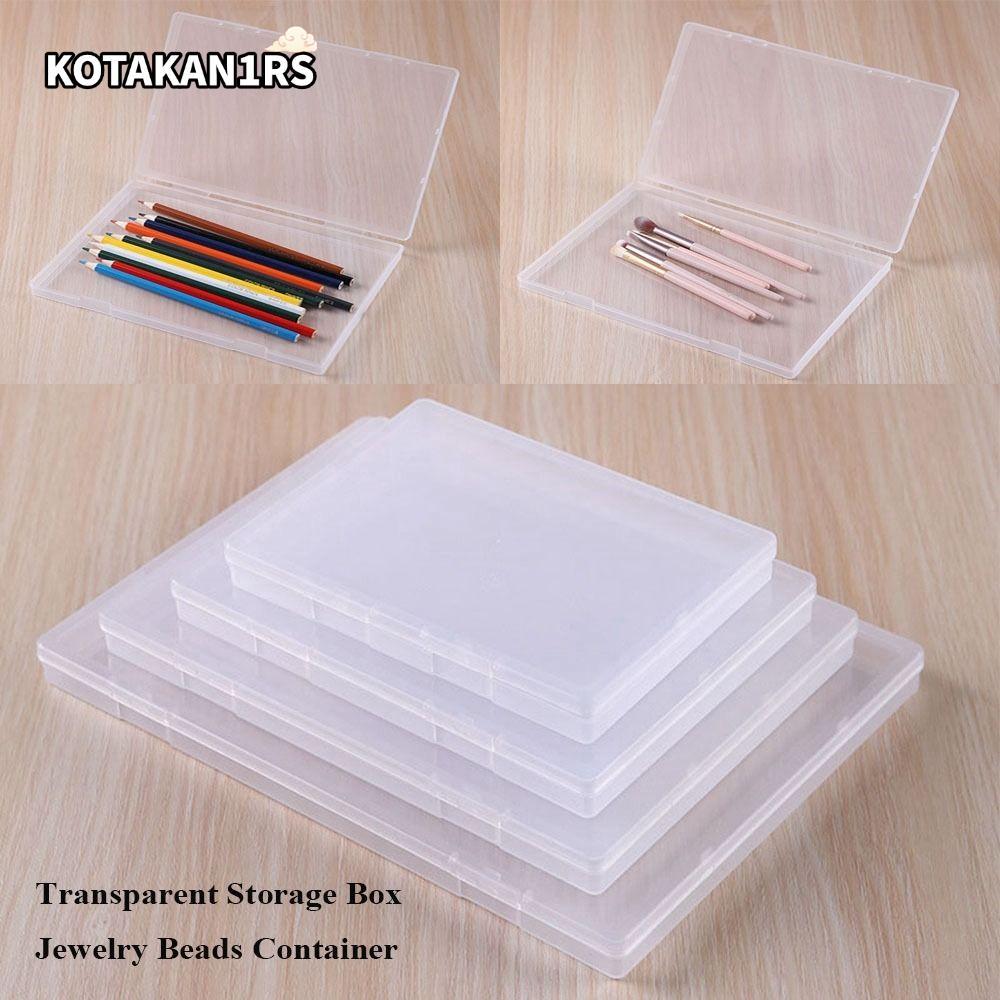 KOTAKAN1RS กล่องเก็บของโปร่งใส Hot Sundries Organizer เครื่องมือตกปลาอุปกรณ์เสริมกล่องบรรจุ