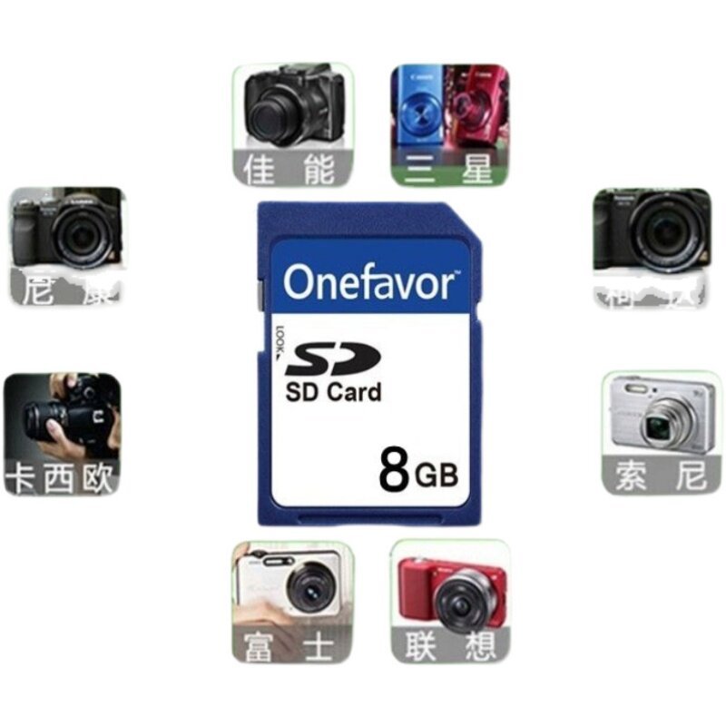 เหมาะสําหรับ Canon IXUS115 117HS IXUS 220 230 255HS การ์ดหน่วยความจํากล้องการ์ดหน่วยความจํา 8G