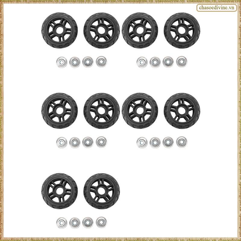 [KYGX] ล้อกระเป๋าเดินทาง 5 คู่กระเป๋าเดินทางเปลี่ยนล้อเพลา Deluxe Repair Deluxe Repair Deluxe เครื่อ