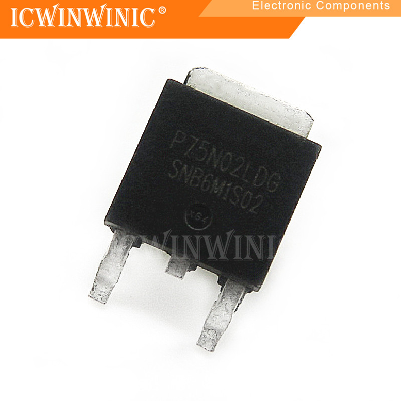 5 ชิ้น P75N02LDG P75N02 TO-252 IC วงจรรวม