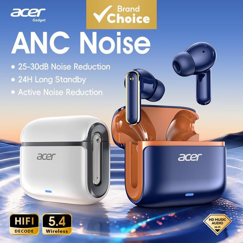 Acer OHR637 หูฟังบลูทูธหูฟังชนิดใส่ในหูพร้อมไมโครโฟนชุดหูฟัง 3.5g น้ําหนักเบา Type-C Fast Charge 120