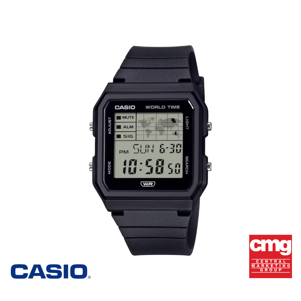CASIO นาฬิกาข้อมือ CASIO รุ่น LF-30W-1ADF สายเรซิ่น สีดำ