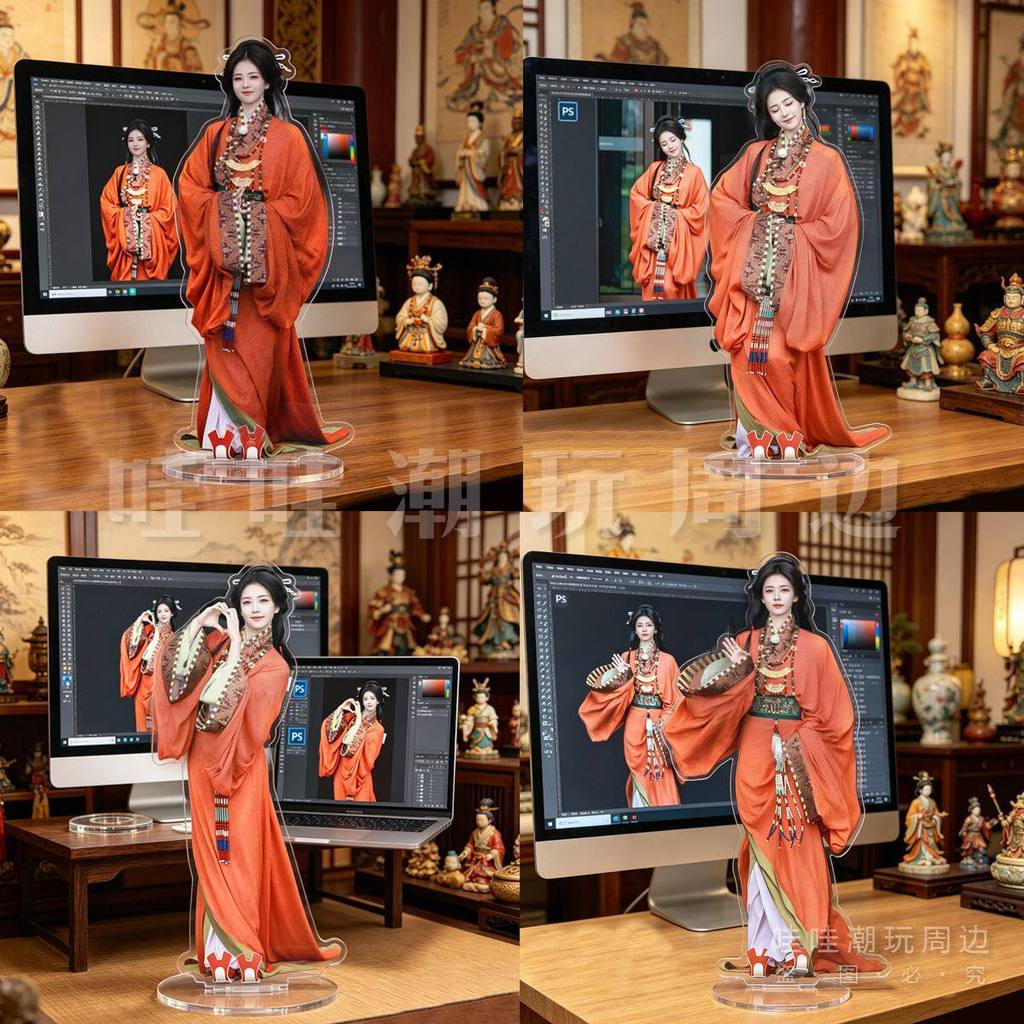 ขายร้อน...White Deer Running Mens New Reuters Warring States Robe Style Mo Li Yey. ทีที