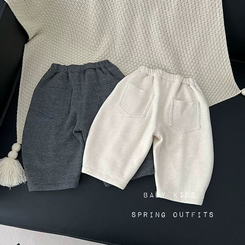 Baby Fleece-Fleece-Fleece-Fleece-Fleece Pants Autumn