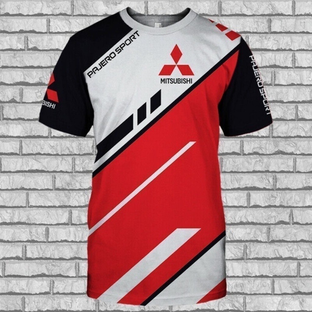 DETAILS เกี่ยวกับ 2026 ใหม่ MITSUBISHI idiot Sport-เสื้อยืดชาย 3D-Size XS-4XL-กีฬาสุดฮอต