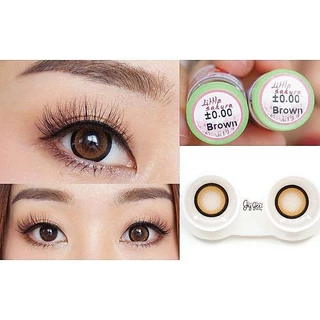 💟 Sakura ( Edge NaKed ) brown gray -00 ถึง -1000 Pitchylens Sweety plus Prettydoll สายตา Contactlens คอนแทคเลนส์.