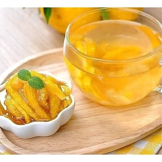 🍊 Honey Citron Tea 🍊 580g ชาส้มยูสุเกาหลีแท้ ผสมน้ำผึ้ง วิตามินซีสูง นำเข้าจากเกาหลี 꽃샘 유자차