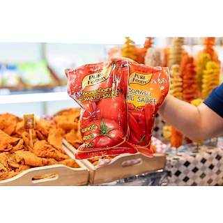 ซอสพริก ขนาด 1000 กรัม Chili Sauce ตรา เพียวฟู้ดส์ รสชาติเหมือนร้านไก่ทอดชื่อดัง ซอสพริกKFC