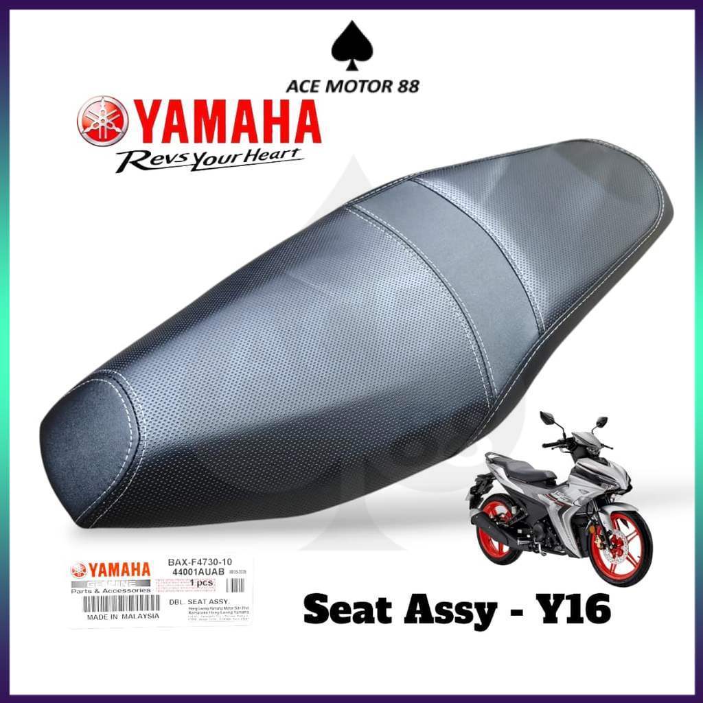 YAMAHA Y16 Y16ZR Y16 V1 V2 ABS ที่นั่งเส้นสีขาว ASSY ที่นั่งคู่ ASSY TEMPAT DUDUK BAX-F4730-10