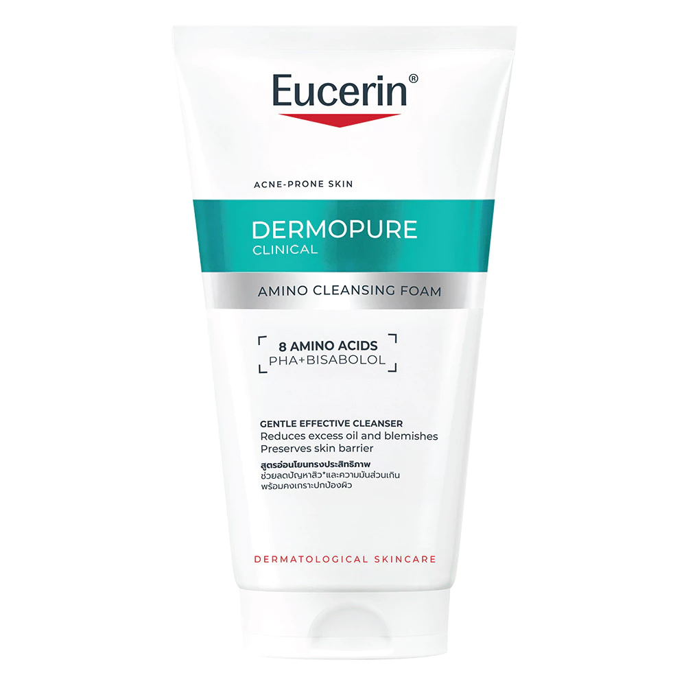 [Free Gift] Eucerin DMP CARING FACE FREE DMP AMINO FOAM 50ML # -