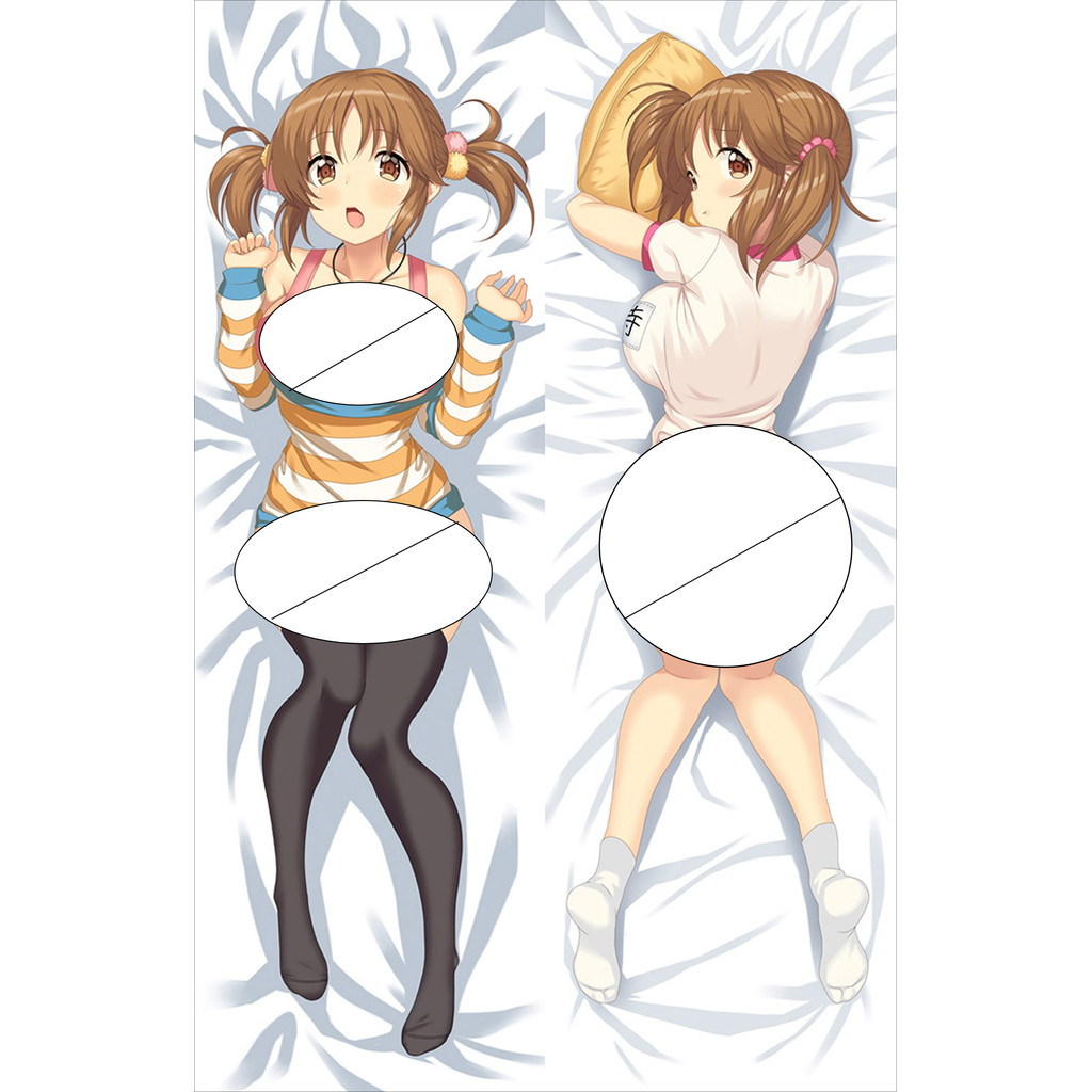 Dakimakura Totoki Airi อะนิเมะหมอนพิมพ์สองด้านขนาดชีวิตปลอกหมอนของขวัญ