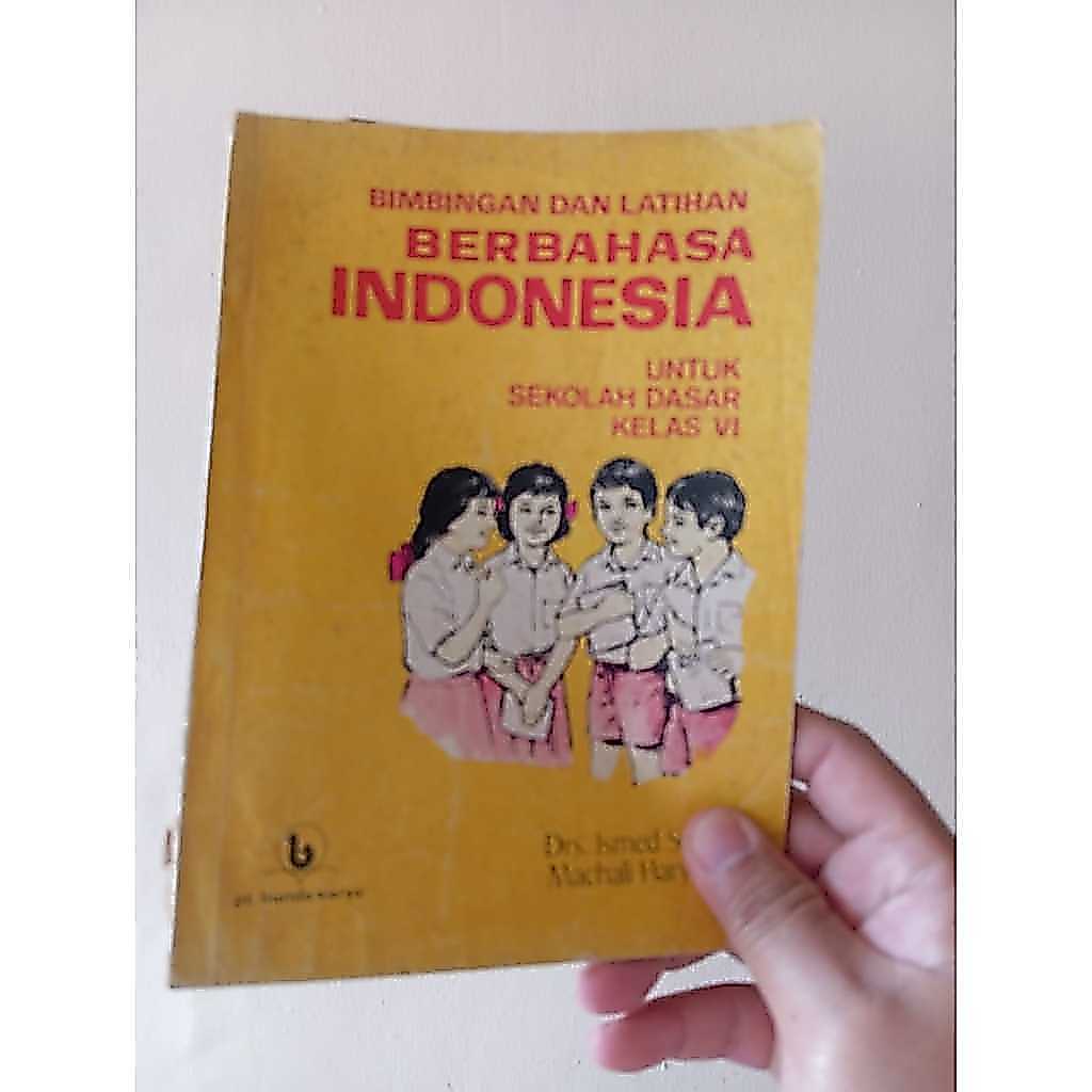 หนังสือภาษาอินโดนีเซีย Bimbian และฝึกหัด 1984