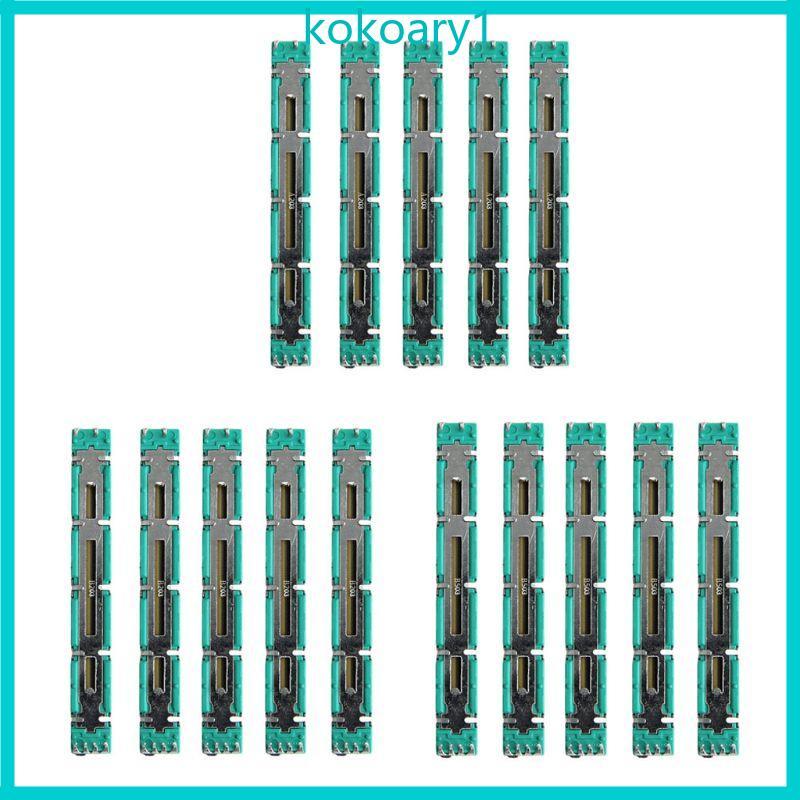 KOKO 5 ชิ้นศาสตราจารย์ Potentiometer A10K A20K A50K Original Duplex Potentiometer