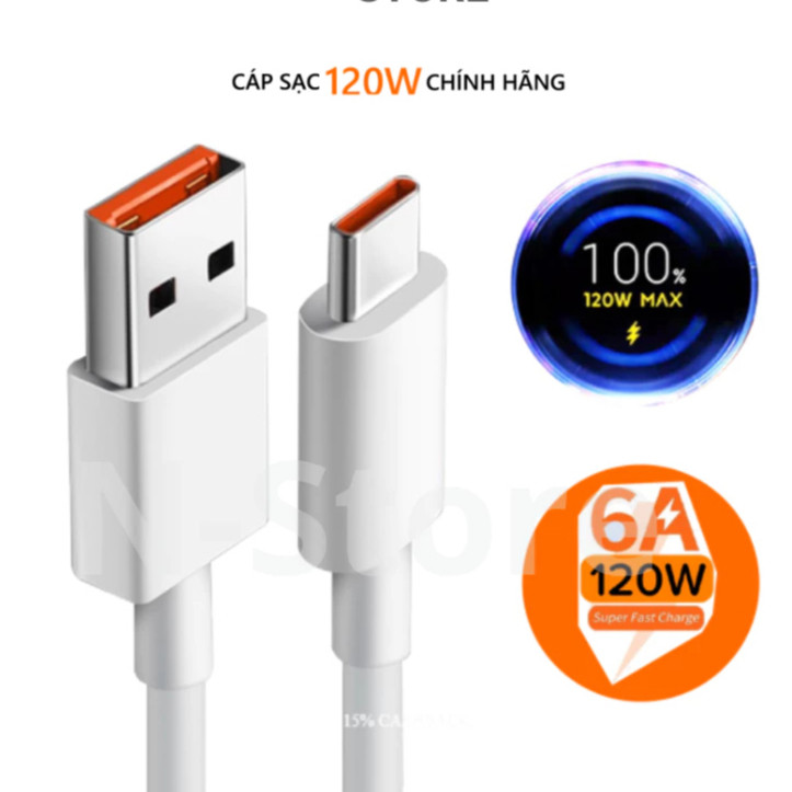 สายชาร์จเร็วที่ยอดเยี่ยม mi 33W / 67W / 120W สายชาร์จเร็ว