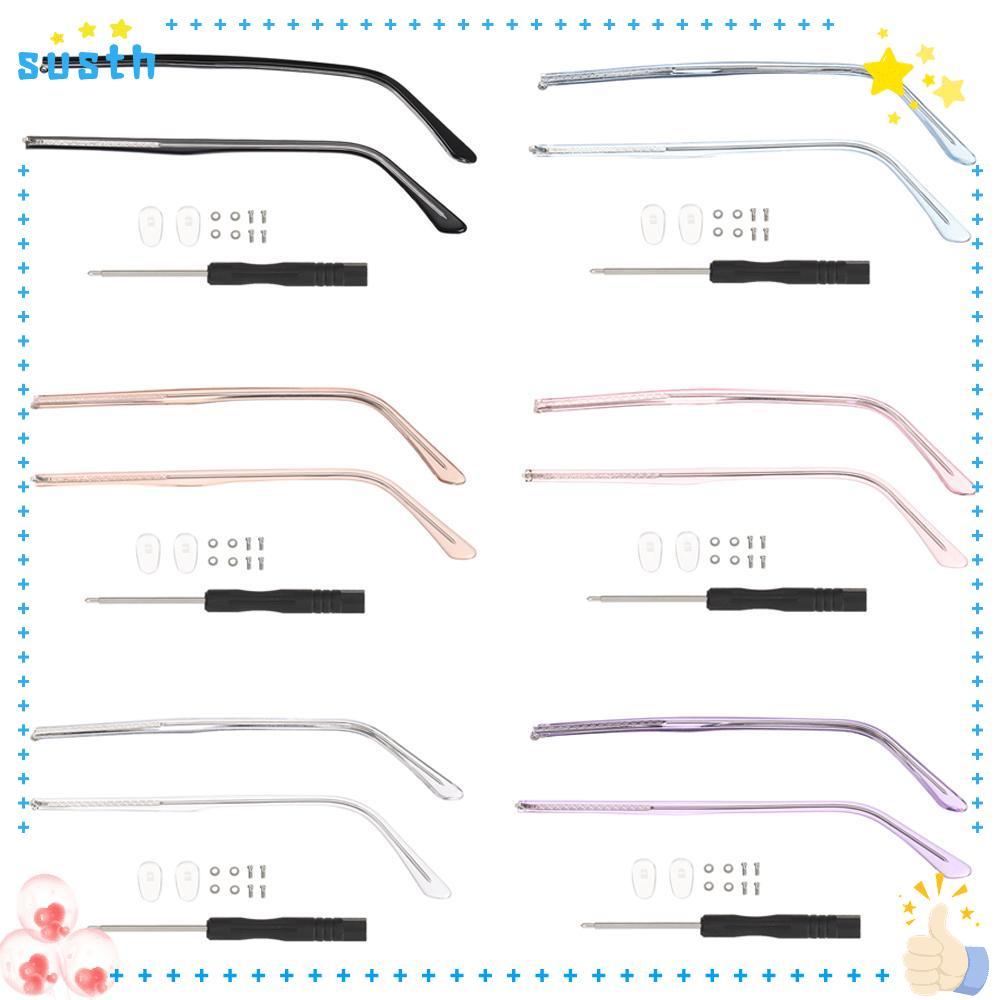 ของพวกเขา 1คู่เปลี่ยนขาแว่นตากันแดดสากลซ่อมเครื่องมือแว่นตาอุปกรณ์เสริม