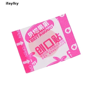 [IAY] 100 ชิ้น/กล่องรอบทิ้งทางการแพทย์กาวผ้าพันแผล Band-aid พลาสเตอร์แผล HKZ