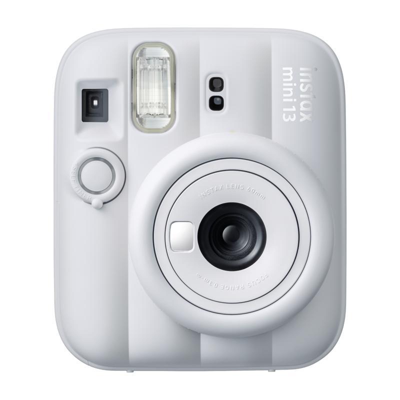 FUJIFILM กล้องอินสแตนท์ รุ่น INSTAX MINI 13 สีขาว (Clay White)