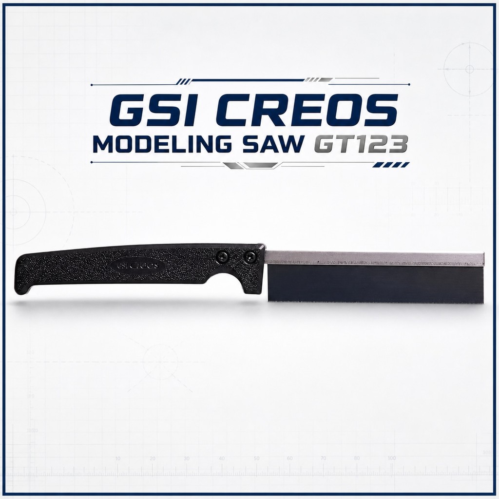 เลื่อยโมเดล GSI Creos GT123 Mr. Modeling Saw ขนาดใหญ่ ตัดแต่งชิ้นงานโมเดล