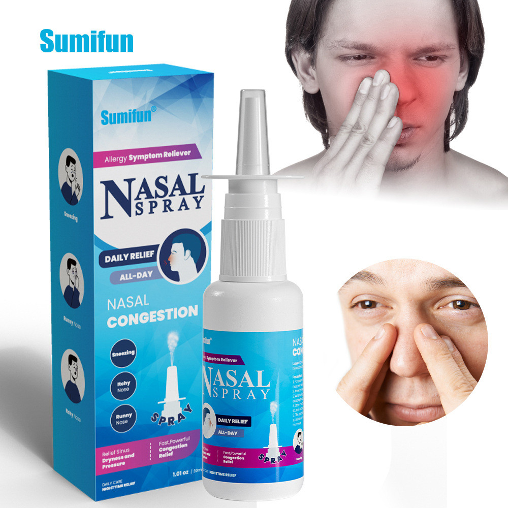 พร้อมสต็อก Fast Shipping Sumifun Nasal Spray Spray Nasal Congestion Care Liquid K5000326960626