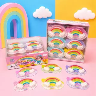 ยกกล่อง เยลลี่ สายรุ้ง Rainbow Jelly Candy 1กล่องบรรจุ 30ชิ้น เยลลี่กัมมี่ พร้อมส่งจากไทย