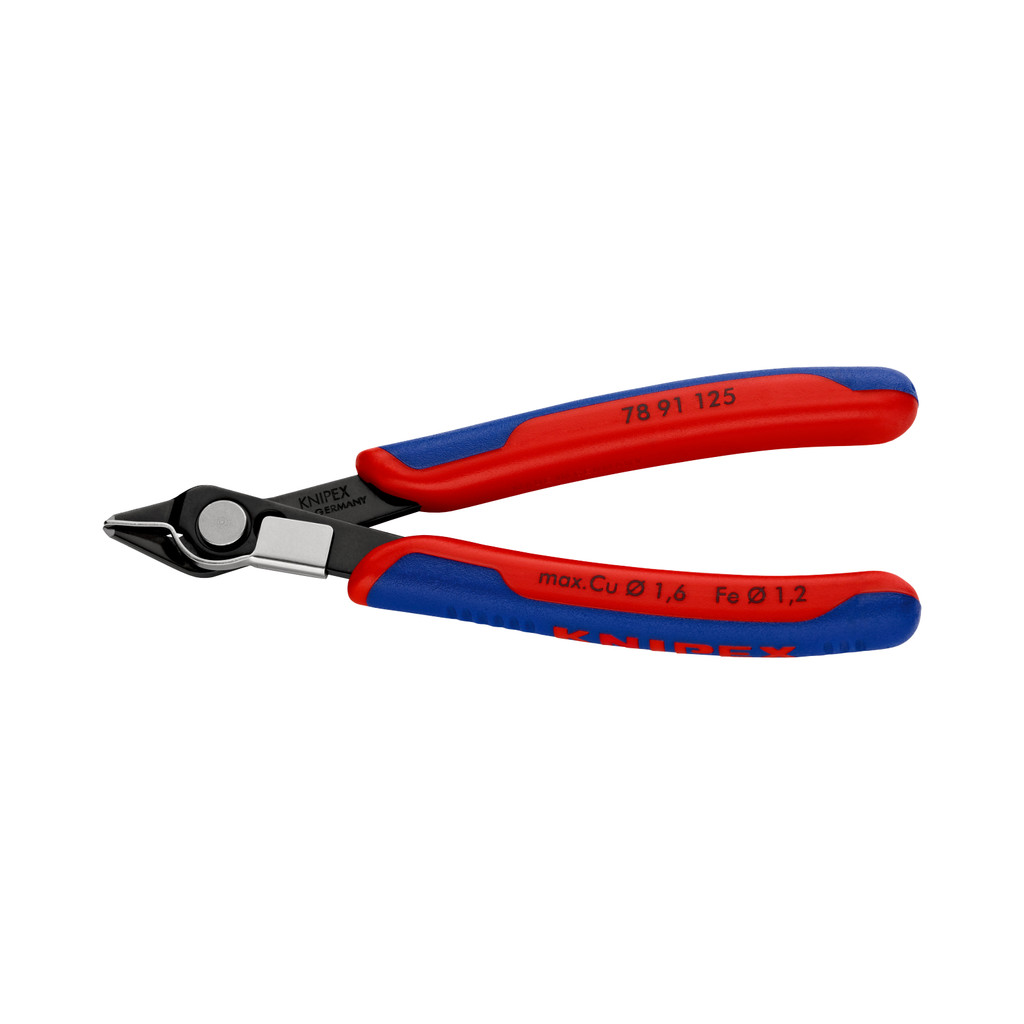 KNIPEX Electronic Super Knips 125 mm คีมตัดสำหรับงานอิเล็กทรอนิกส์ 115 มม. รุ่น 7891125
