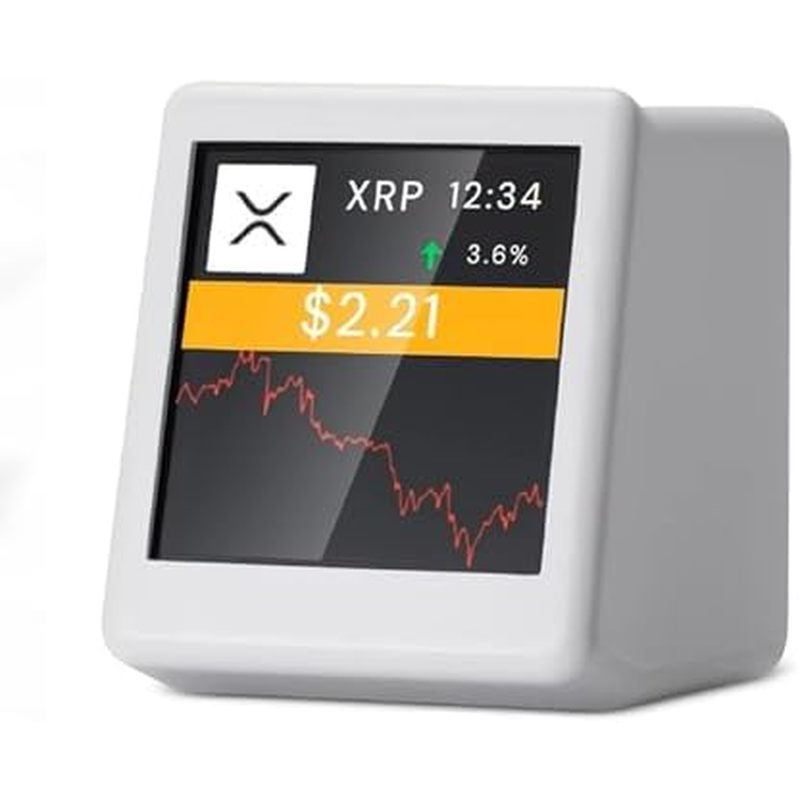 WiFi Bitcoin Crypto Tracker Bitcoin Crypto Price Displayer สกุลเงิน,หุ้น,อนาคต,อัตราแลกเปลี่ยนสกุลเง