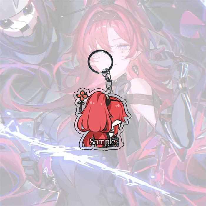 เกม Gantungan Kunci Wuthering Yinlin ทั้งหมด Ganci - Yinlin 04, ganungan kunci
