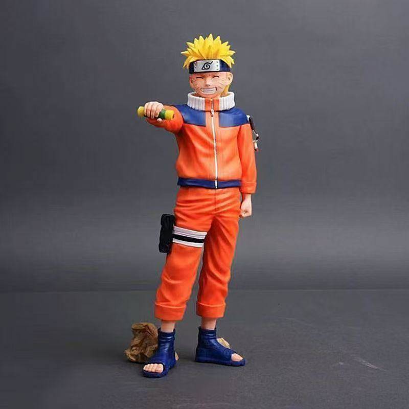 ฟิกเกอร์ Naruto Uzumaki Naruto Uchiha Sasuke โมเดลตกแต่งโต๊ะ วัสดุพีวีซี ของสะสมอนิเมะ ของขวัญ