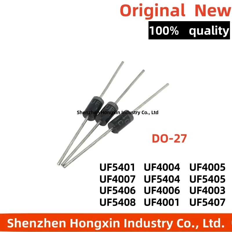 10PCS UF5408 UF4004 UF4005 UF4007 UF5401 UF5402 UF5404 UF5406 UF5407 UF4001 UF4002 UF4003 UF4006 DO-