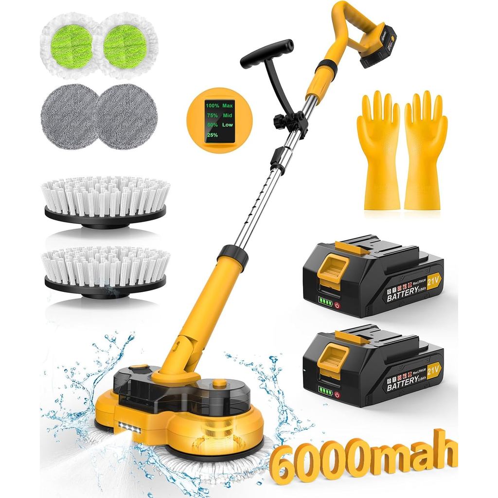 Qimedo Electric Mop M1 แผ่น,แผ่นเปลี่ยนสําหรับไม้ถูพื้นไฟฟ้า,แผ่นเปลี่ยนซับไฟฟ้าไร้สายสําหรับ qimedo