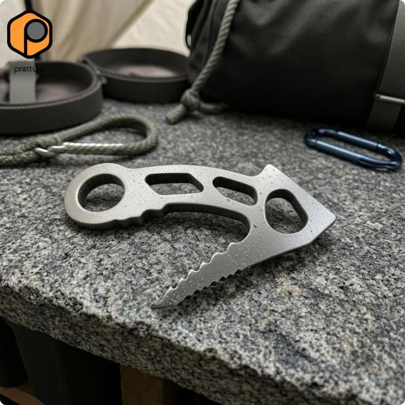 Prettyia Climbing Anchor Hook Machined Finish ชั่วคราว Anchor Hook Bolt Hanger Compact Climbing Bolt